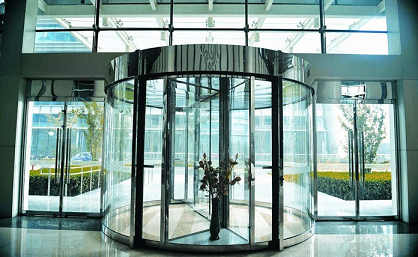 张掖旋转感应门 | 防风节能 | 酒店/写字楼适用！